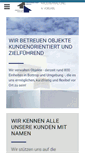 Mobile Screenshot of hausverwaltung-voelkel.de